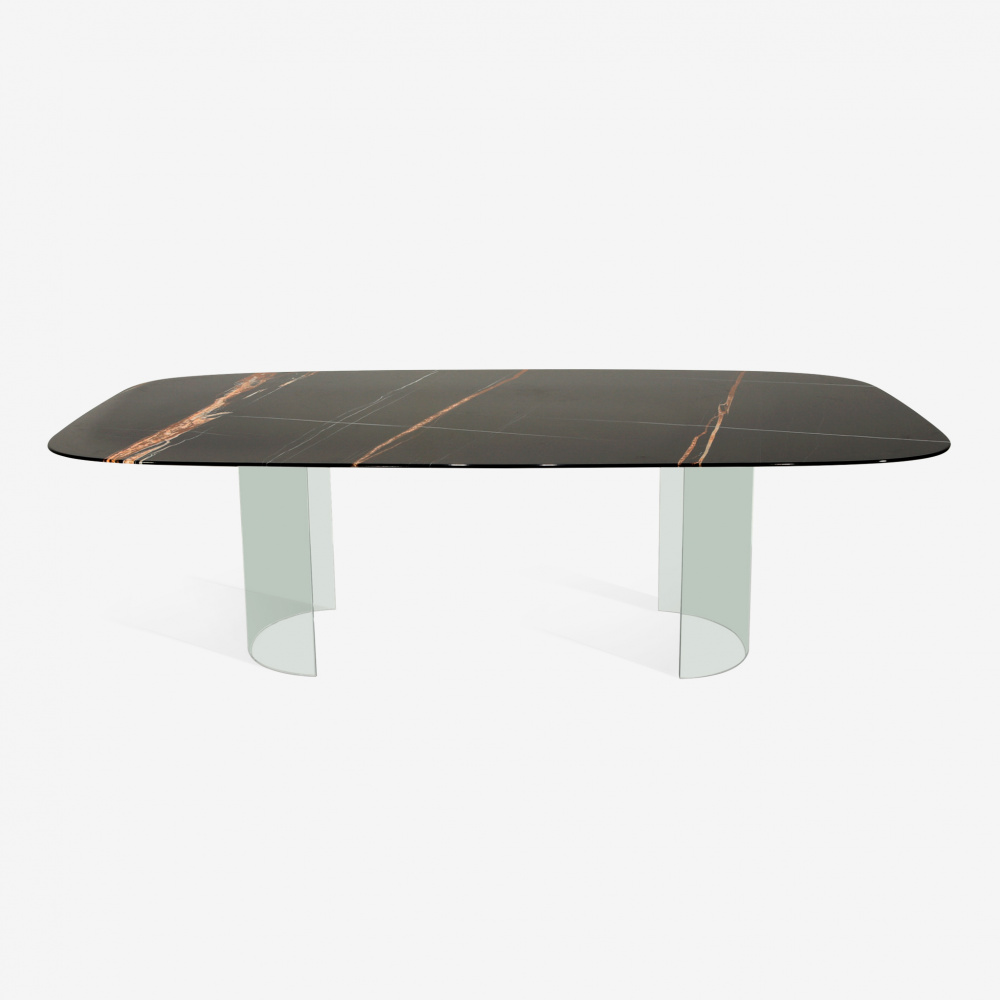 GIOTTO TABLE WITH MARBLE TOP