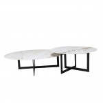 SET OF LC COFFEE TABLES 