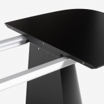 BEATRICE EXTENDABLE TABLE WITH 2 EXTENSIONS