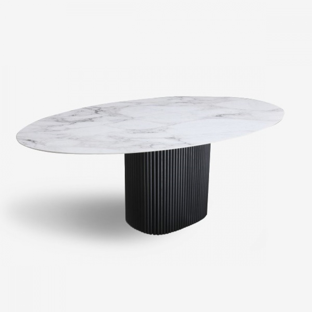 MILLERIGHE ROUND OR OVAL CERAMIC TABLE