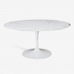 WING ROUND OR OVAL TABLE WITH CERAMIC TOP