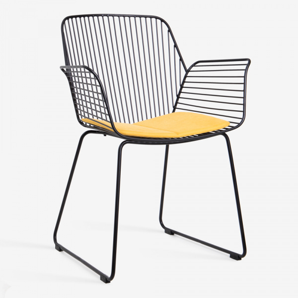 BRENDA CHAIR WITH ARMRESTS