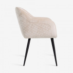 KEZIA CHAIR-QUILTED BACK
