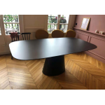 BEATRICE BARREL-SHAPED TABLE IN LIQUID LAMINATE