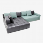 DIVANO COMPOSIZIONE TOMMASO - divano modulare con doppio rivestimento