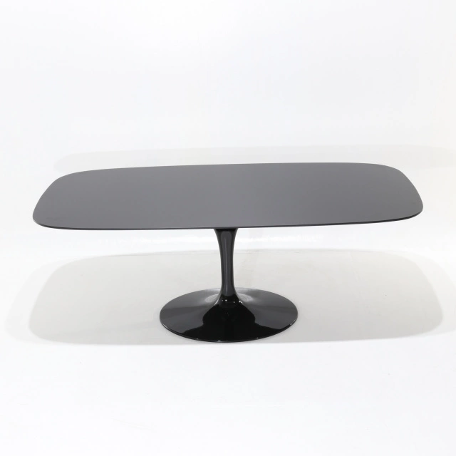 Piano tavolo con bordo in alluminio