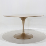 WING TABLE WITH GOLD LACQUERED LIQUID LAMINATE TOP 