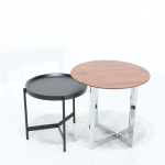 SET OF LC AND UGO COFFEE TABLES