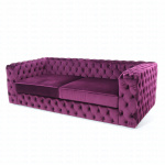 CANAPE' CHESTERFIELD CARRE' 