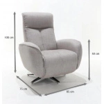 FAUTEUIL INCLINABLE GRAMMY