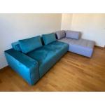 DIVANO COMPOSIZIONE TOMMASO - divano modulare con doppio rivestimento
