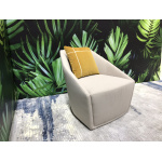 ARCADIA ARMCHAIR with fabric covering