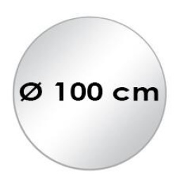 ROUND 100 cm