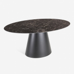 BEATRICE ROUND OR OVAL EXTENDABLE TABLE
