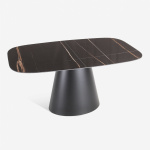 BEATRICE BARREL-SHAPED EXTENDABLE TABLE