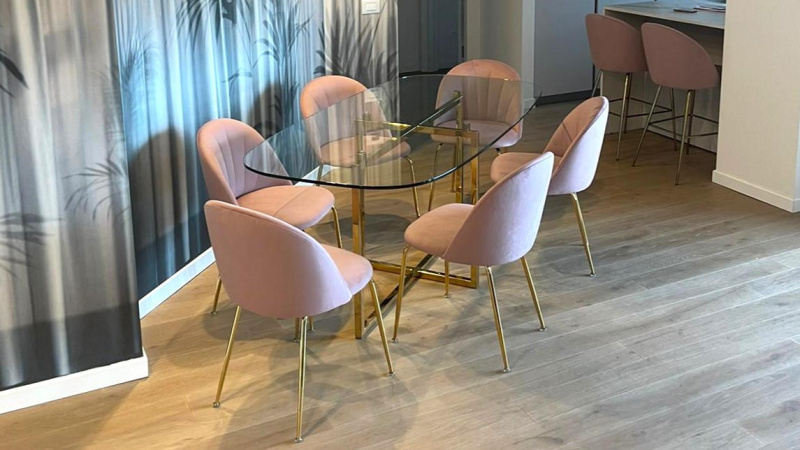 Kross Table and Shell Chairs
