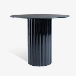 MARTE TABLE IN COLORED GLASS