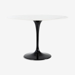 WING ROUND OR OVAL TABLE WITH CERAMIC TOP 