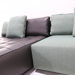 TOMMASO COMPOSITION SOFA - modular sofa with double cover