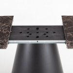 TABLE BEATRICE RONDE OU OVALE EXTENSIBLE