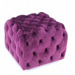 CHESTERFIELD SQUARED POUF