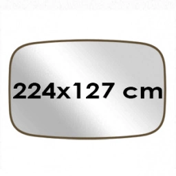 224 x 127 cm