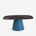 BEATRICE TABLE WITH LEATHER BASE - IBFOR - Your design shop