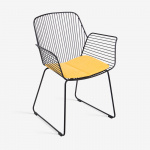 BRENDA CHAIR WITH ARMRESTS